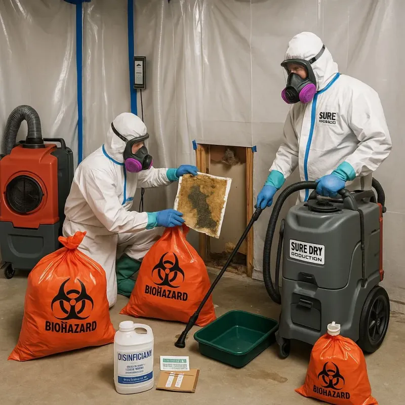 Contaminated Water Handling Protocols process in Shoals, IN